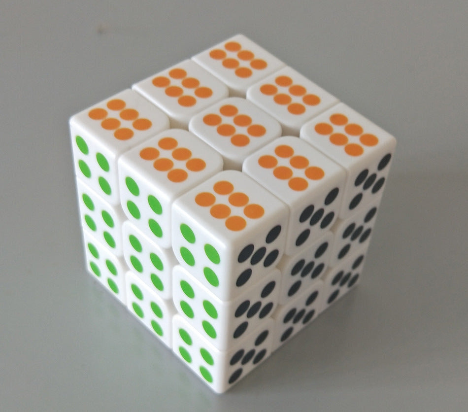 Mahjong Numbers Arrows Dice Rubik's Cube