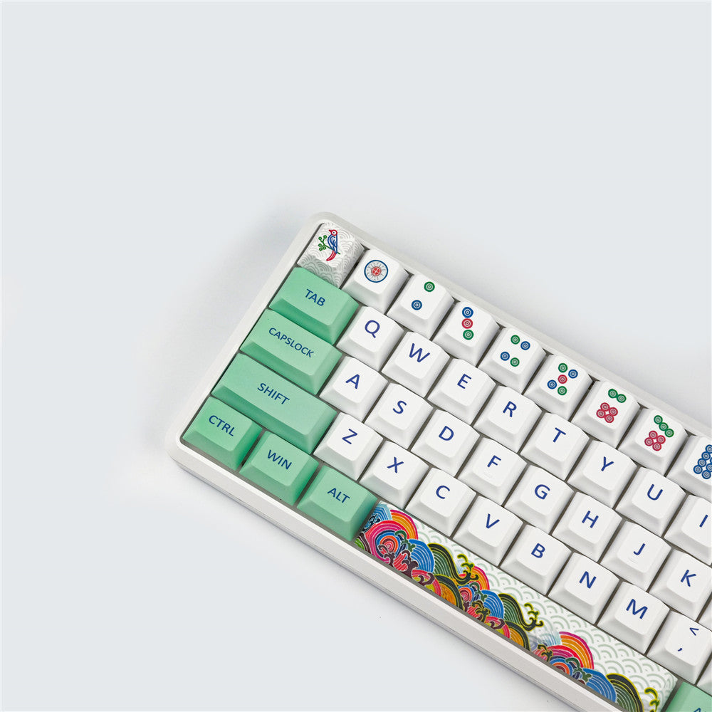 A Full Set Of Keys For The Sparrow Mahjong Keyboard