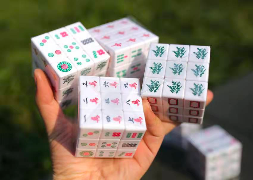 Mahjong Numbers Arrows Dice Rubik's Cube