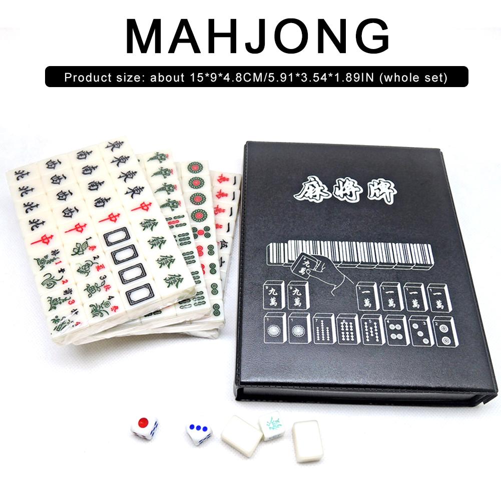 Carving travel mahjong